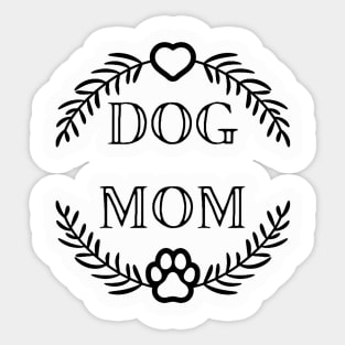 Dog Mom Sticker